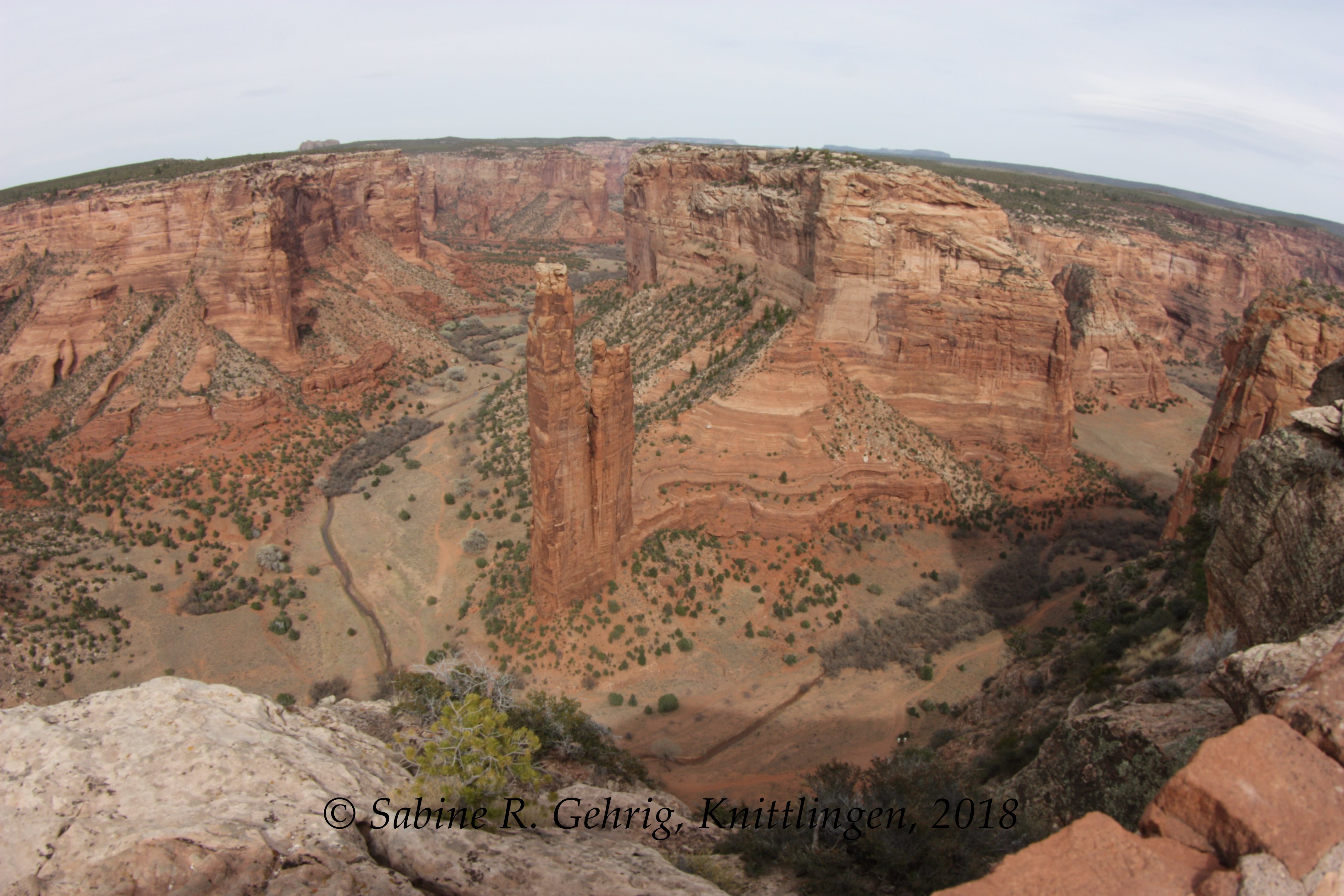 IMG_1403-Canyon de Chells - South Rim - Spider Rock Overllook