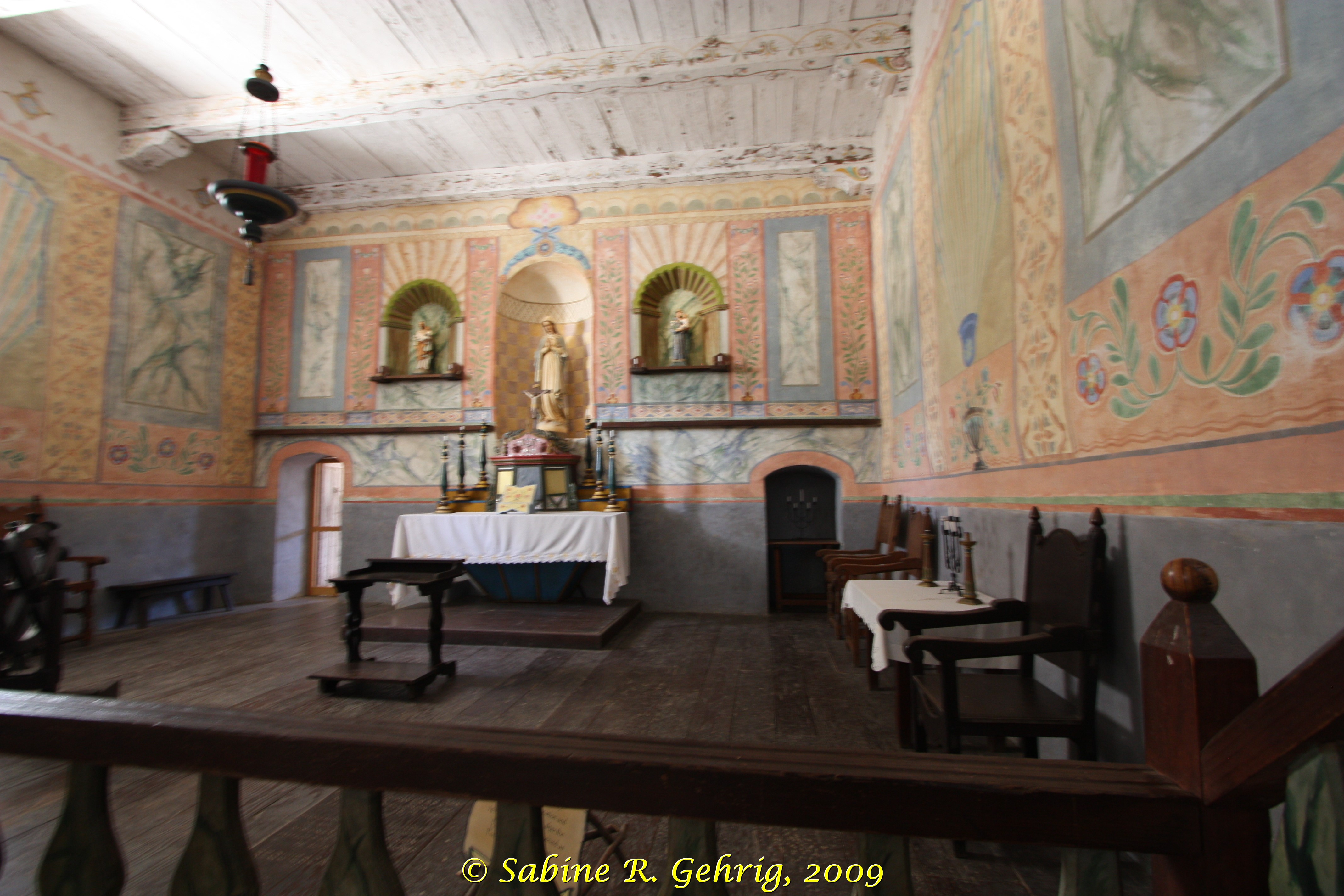 IMG_5201 - La Purisma Mission SHP - Kirche Innenraum - Altarraum