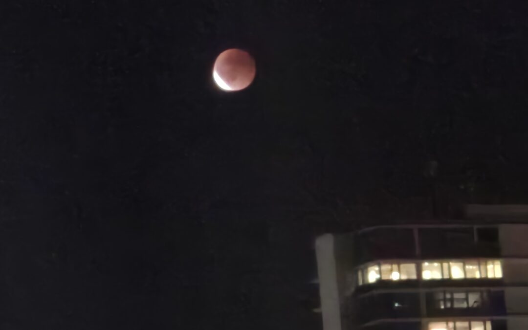 Mondfinsternis in Berlin