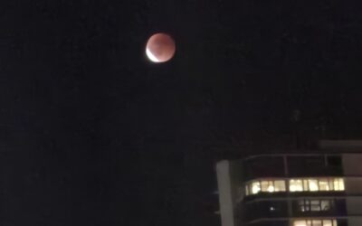 Mondfinsternis in Berlin