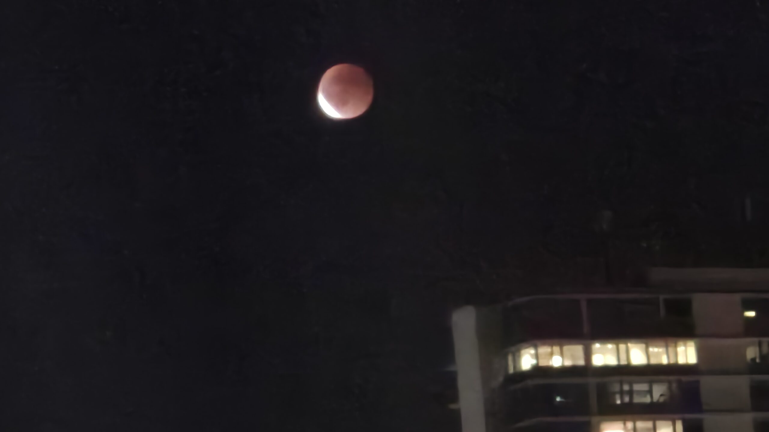 Mondfinsternis in Berlin