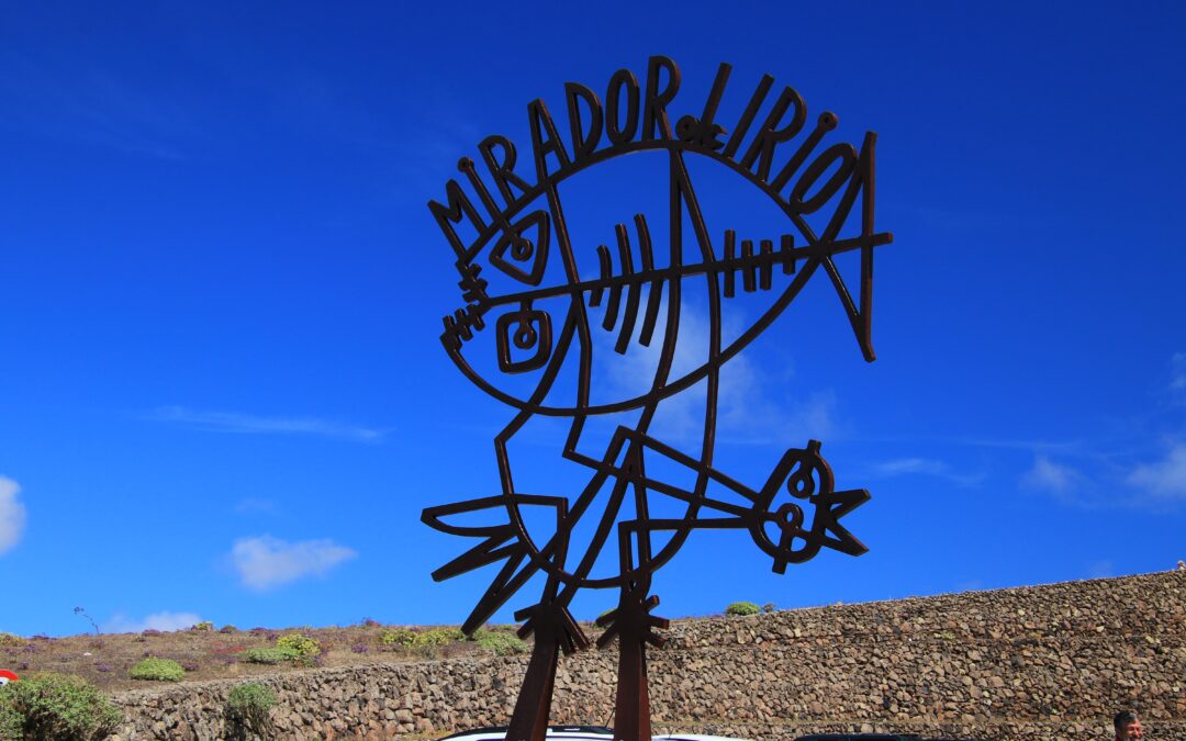 Ein grandioser Ausblick auf Lanzarote am Mirador del Rio