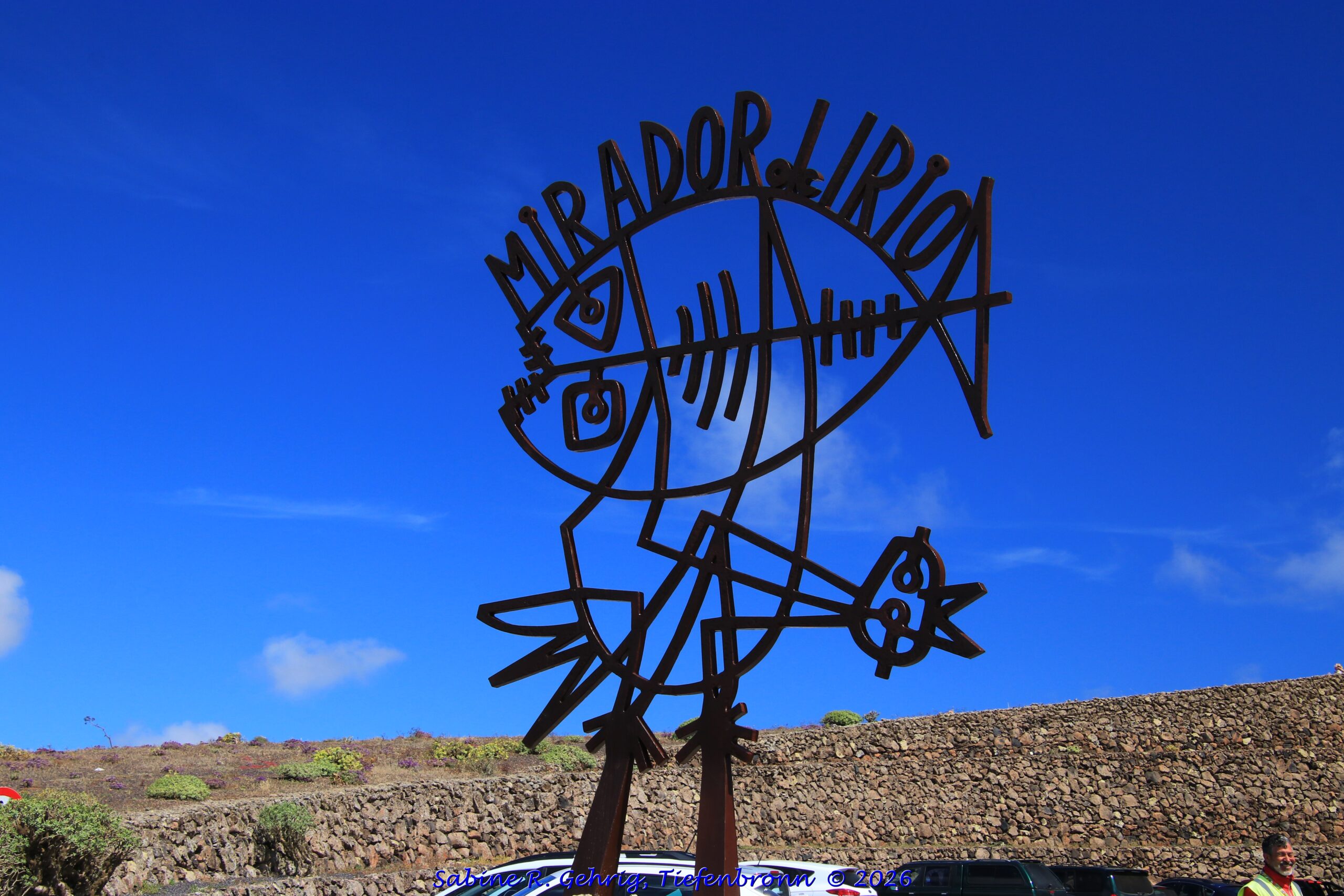 Ein grandioser Ausblick auf Lanzarote am Mirador del Rio